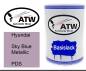 Preview: Hyundai, Sky Blue Metallic, PDS: 500ml Lackdose, von ATW Autoteile West.